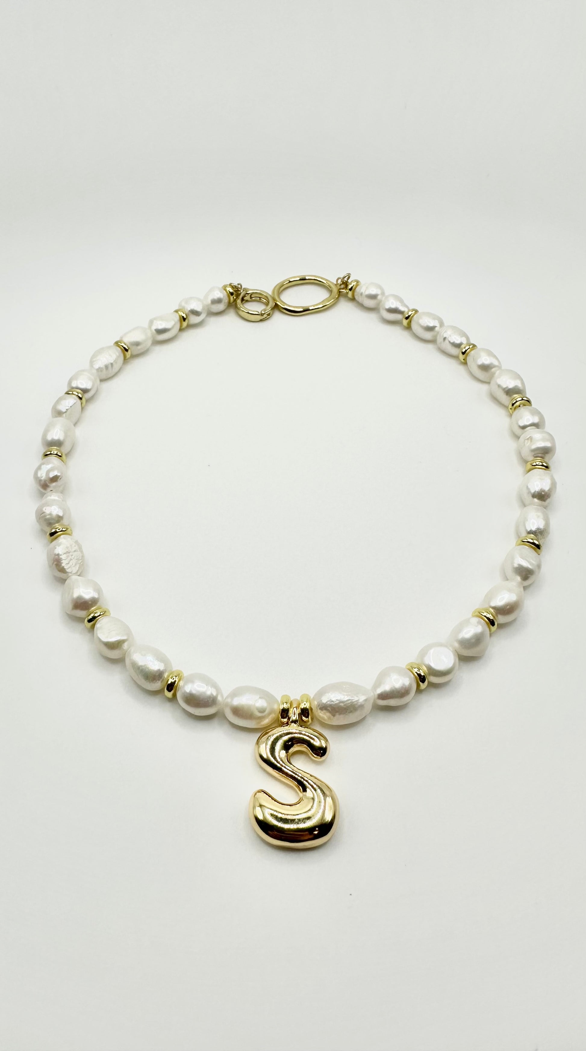 Margot Beaded Charm Necklace
