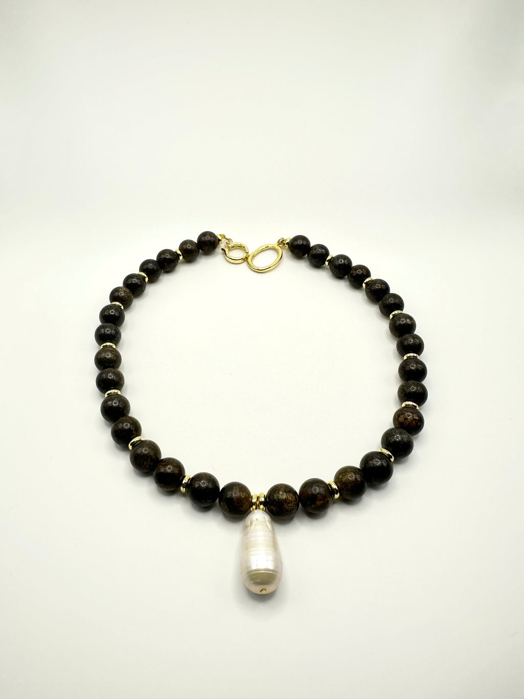 Lindsay Beaded Charm Necklace