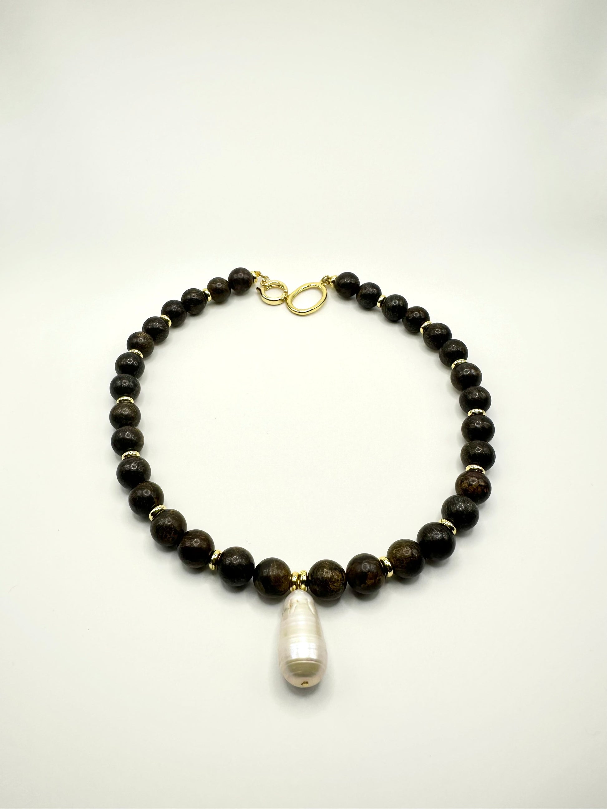 Lindsay Beaded Charm Necklace