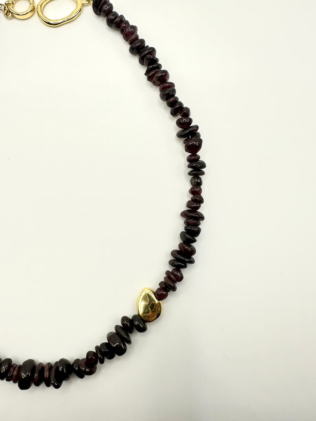 Betty Gold Beaded Necklace
