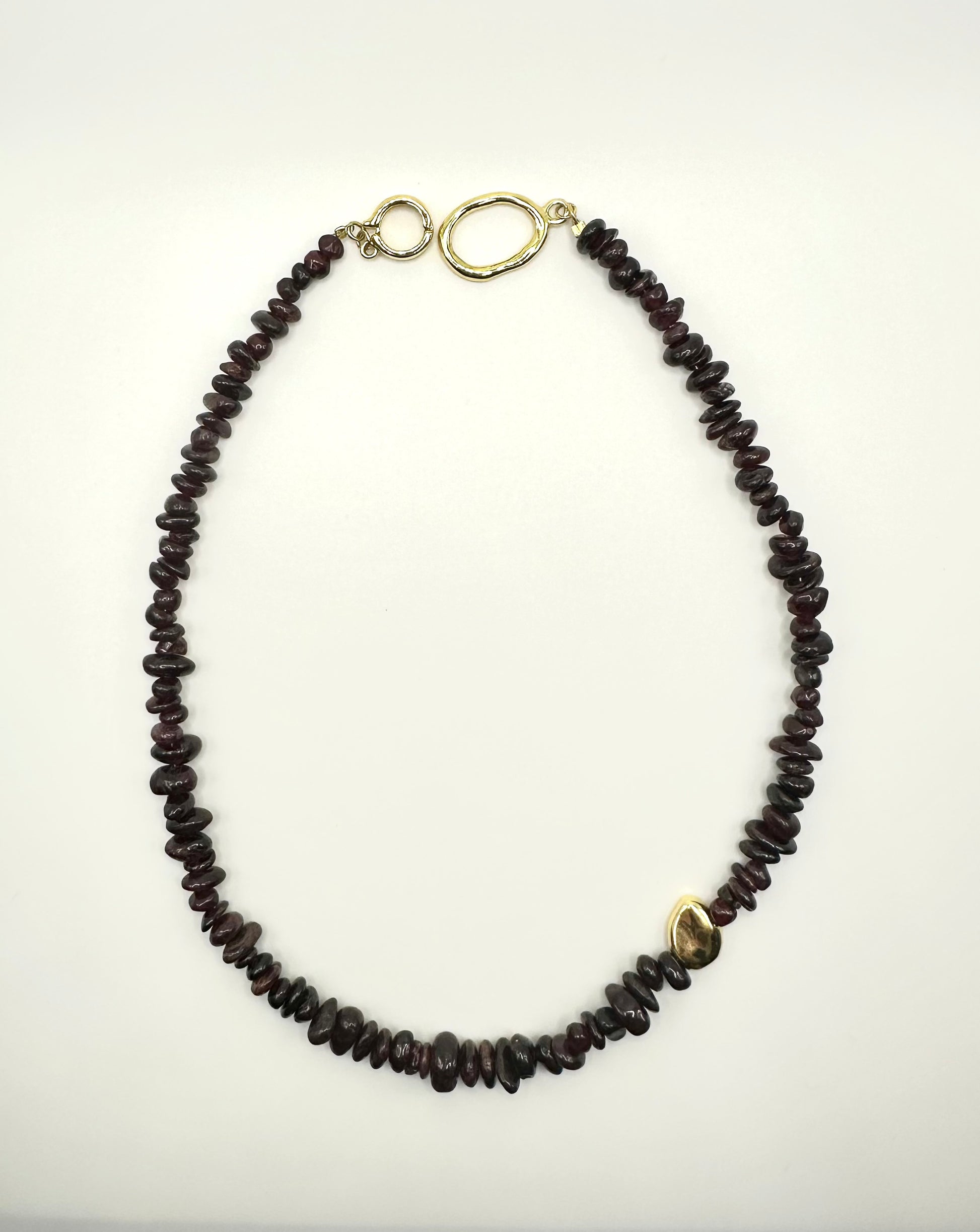 Betty Gold Beaded Necklace