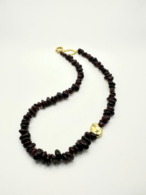 Betty Gold Beaded Necklace