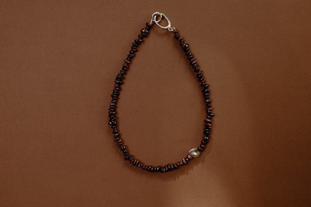 Lindsay Irregular Necklace - Chocolate