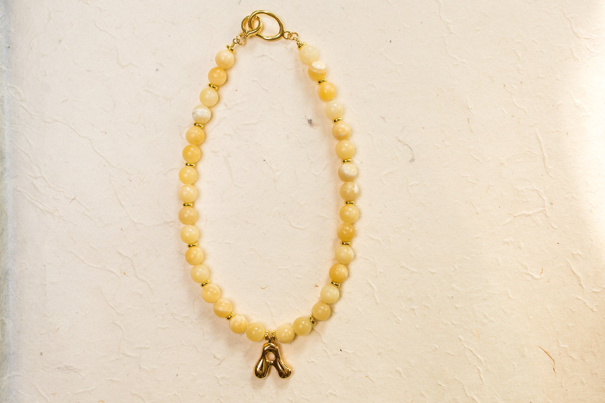Margot Beaded Charm Necklace